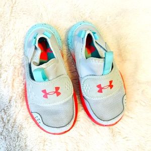 Under Armour toddler girl tennis shoes!